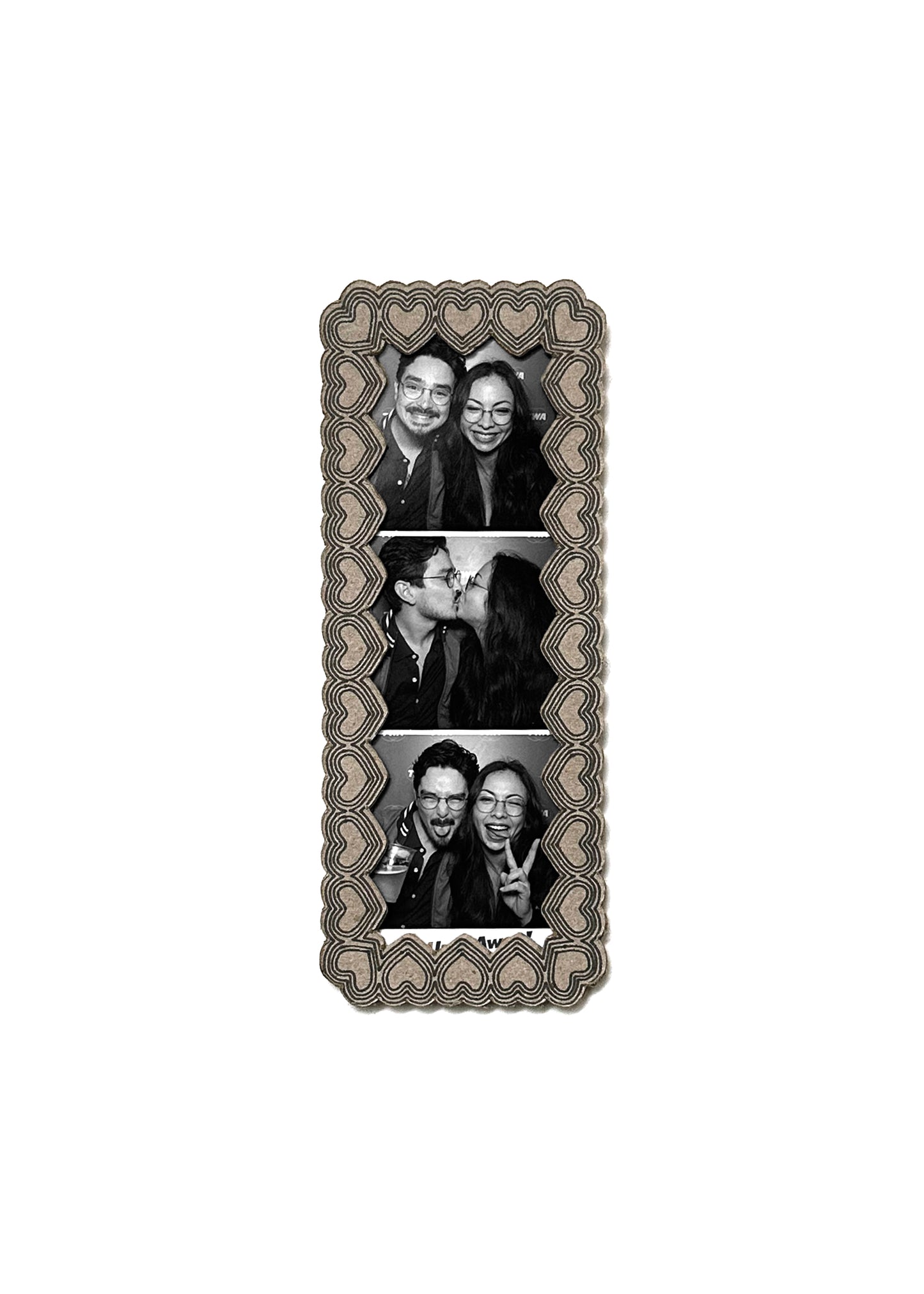 All My Heart Photo Booth Strip Gallery Magnet Frame