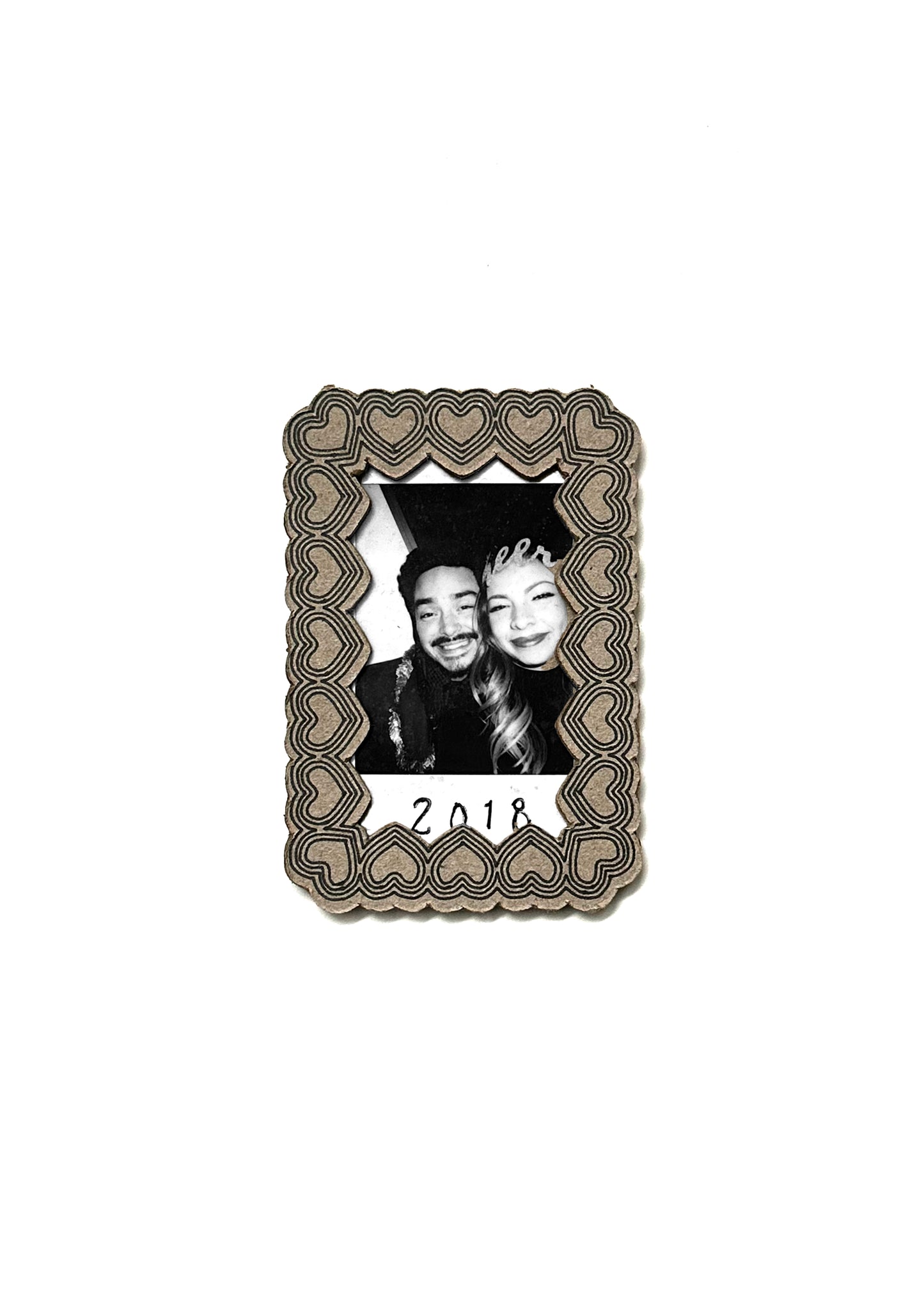 All My Heart Polaroid Mini Gallery Magnet Frame