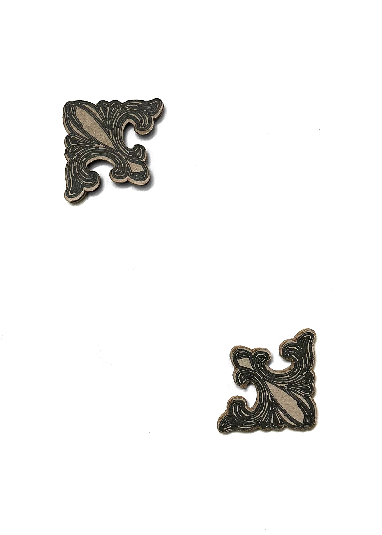 Scroll Image Corner Gallery Magnets (2-Pack)